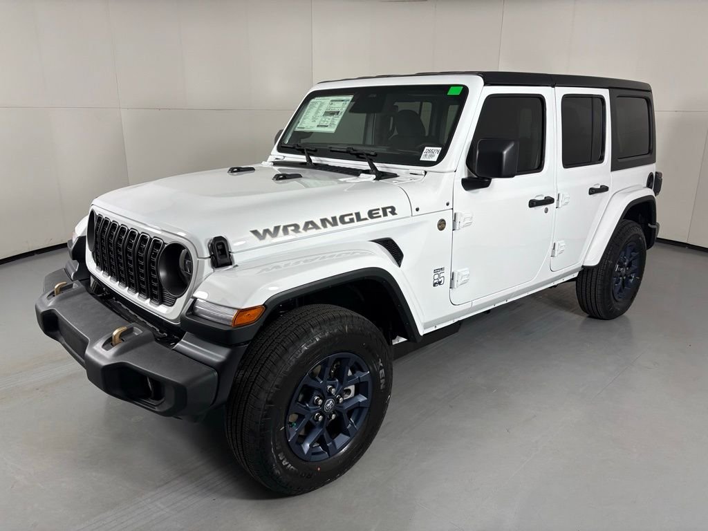 New 2026 Bright White Clear-Coat Exterior Paint Jeep Sport image 4