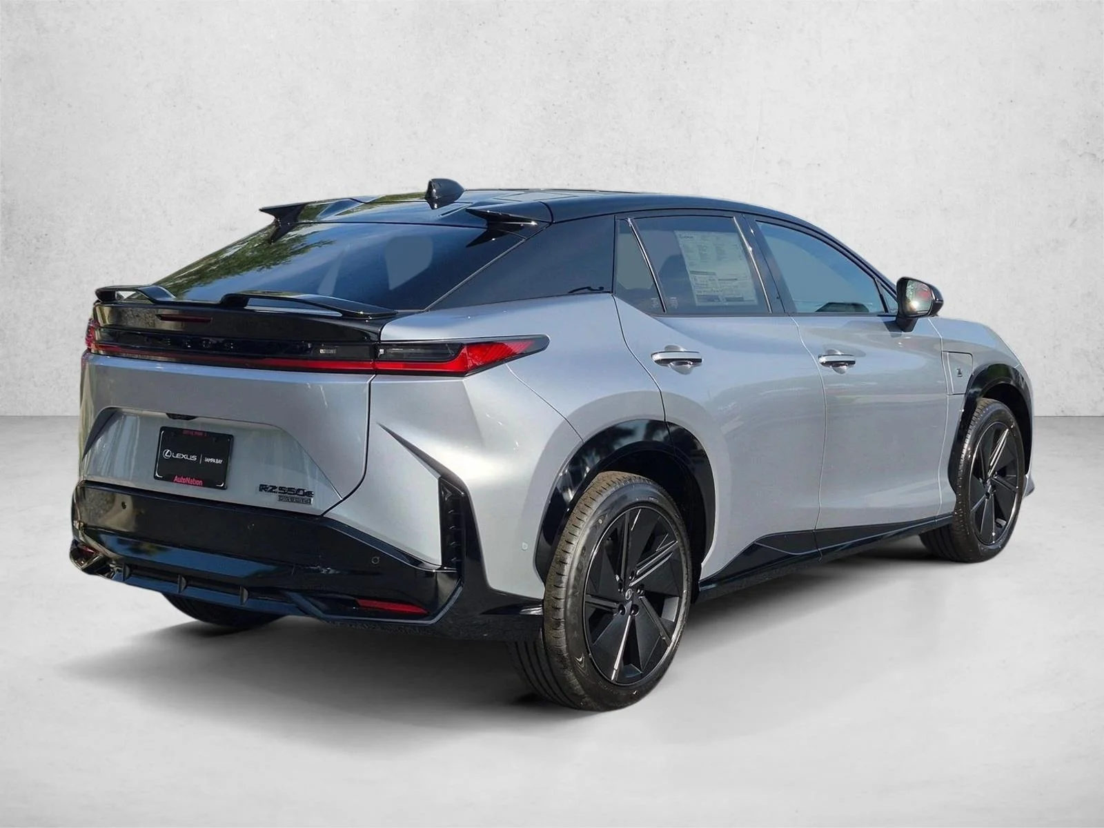 New 2026 Iridium and Black Onyx Lexus  550e F SPORT AWD image 2