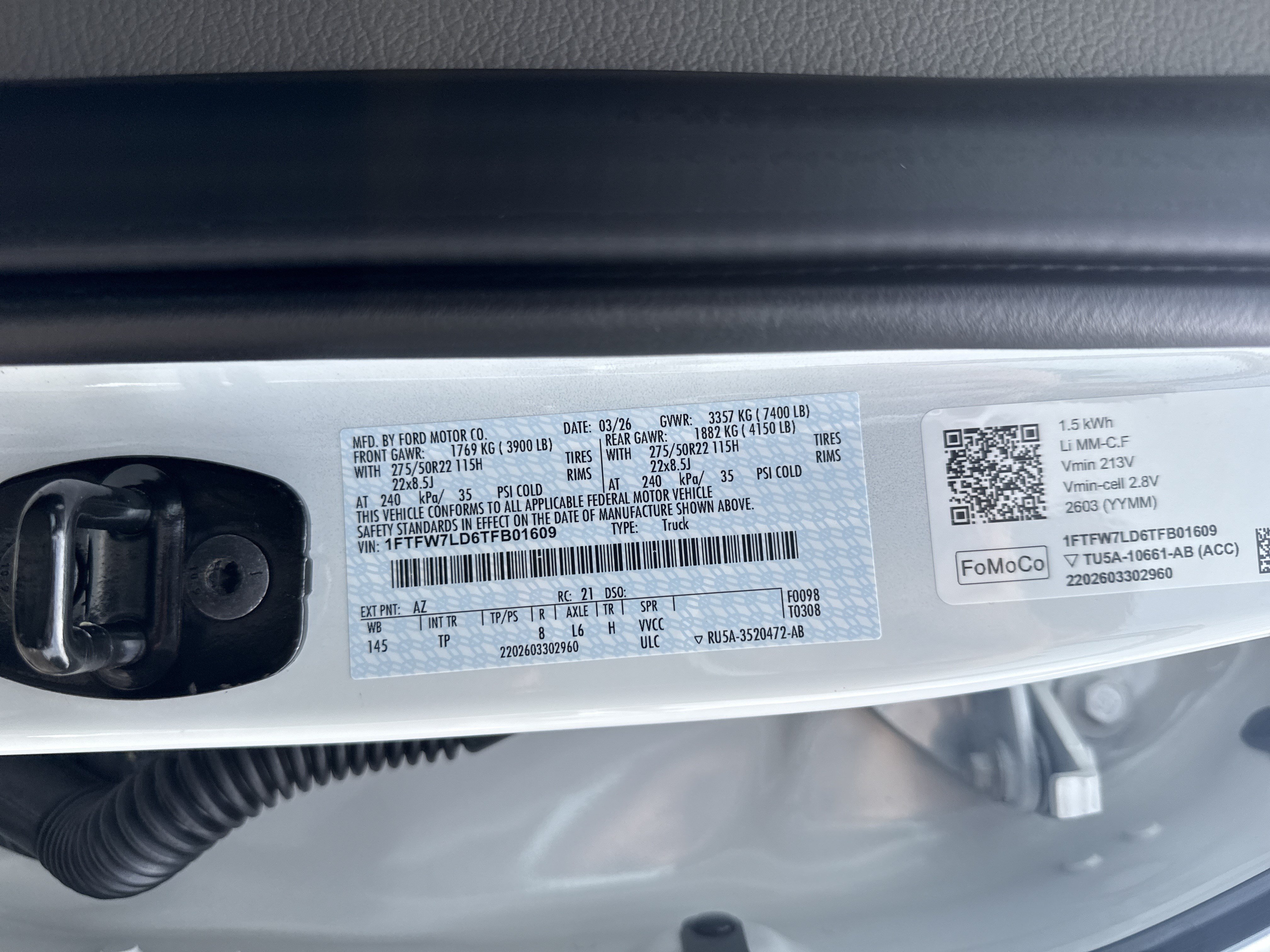 Used 2026 White Ford Platinum image 29