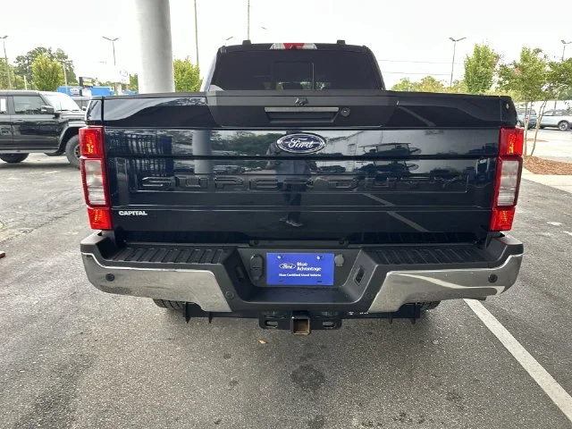 Used 2022 Blue Ford Lariat image 25