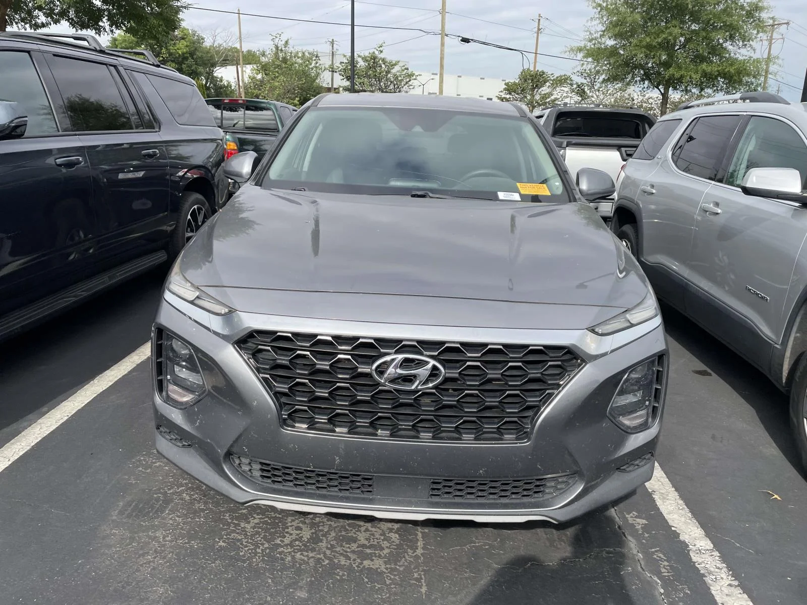 Used 2019 Hyundai Santa Fe SE with VIN 5NMS23AD9KH011491 for sale in Charlotte, NC