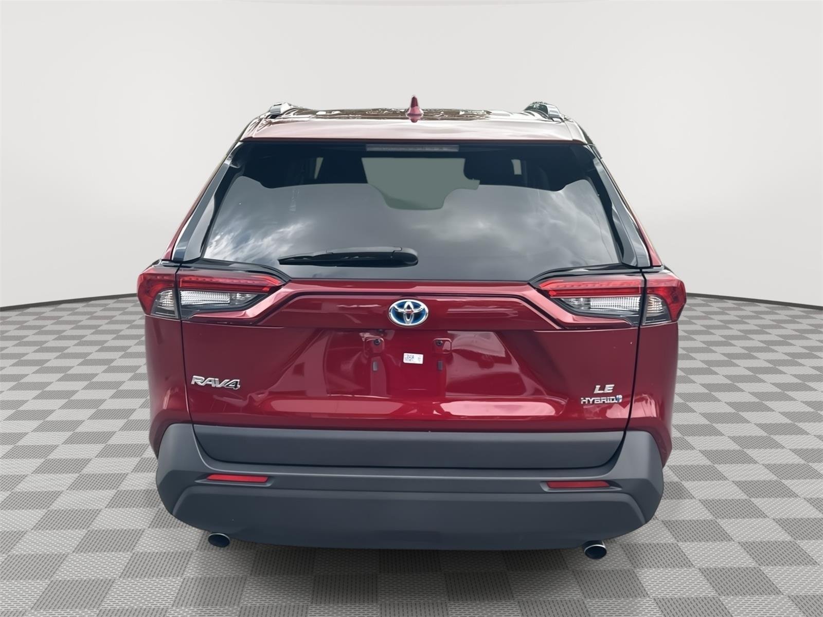 Used 2024 Ruby Flare Pearl Toyota Hybrid LE image 5