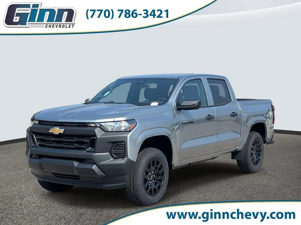 New 2026 Sterling Gray Metallic Chevrolet WT image 1