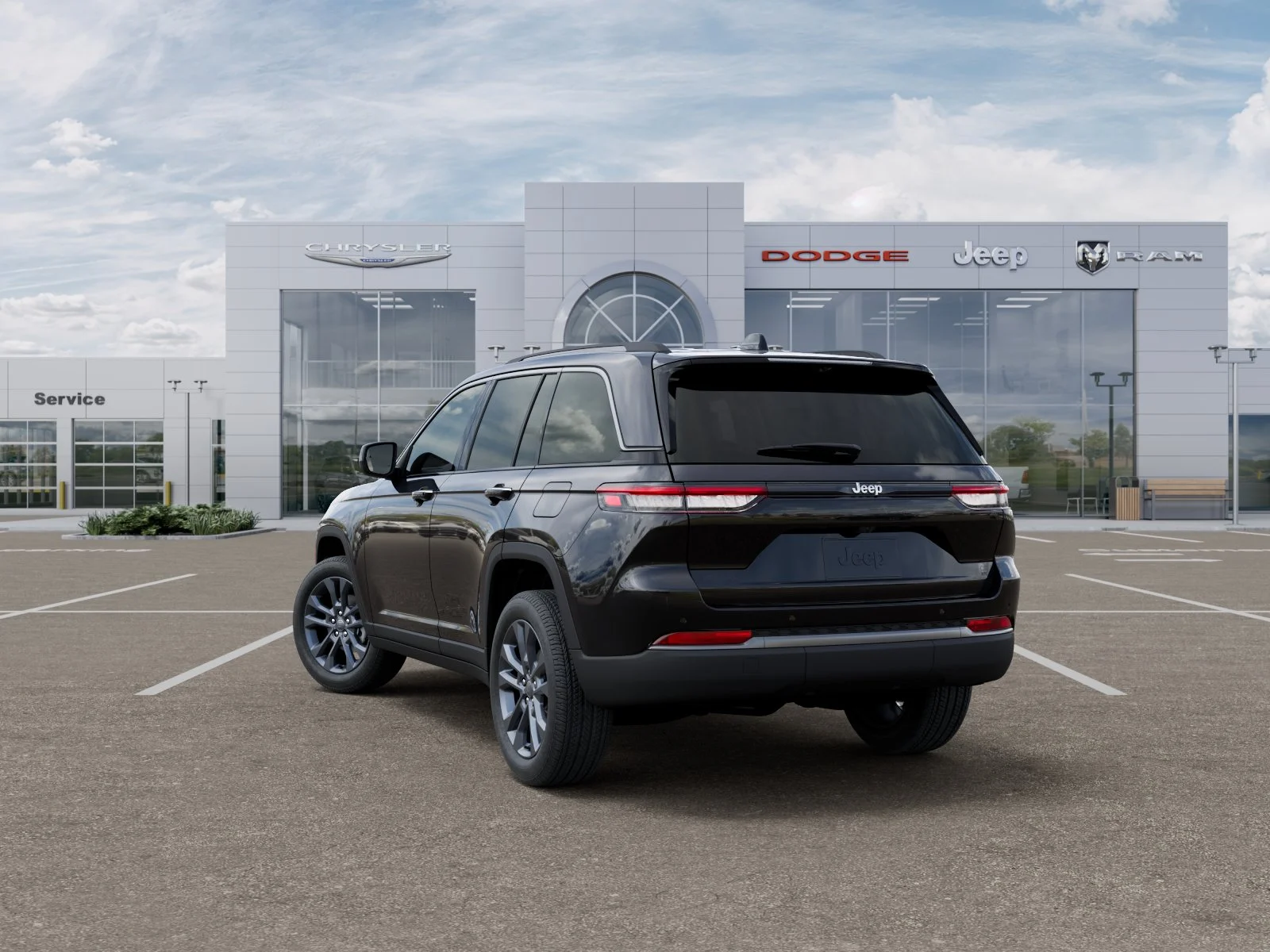 New 2026 Diamond Black Crystal Pearl-Coat Exterior Paint Jeep 85th Anniversary Edition image 34