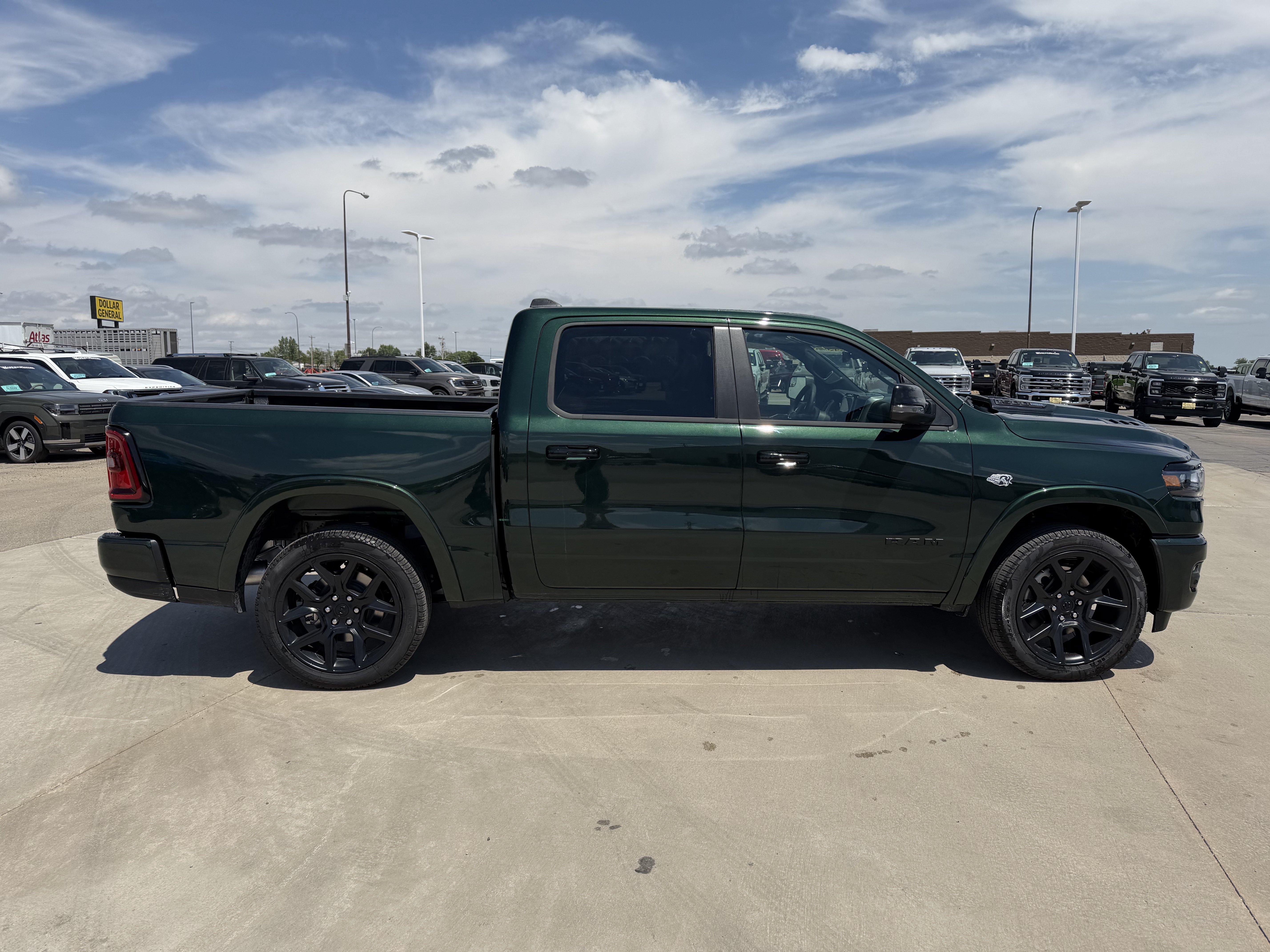 New 2026 Serrano Green Metallic Ram Laramie image 2