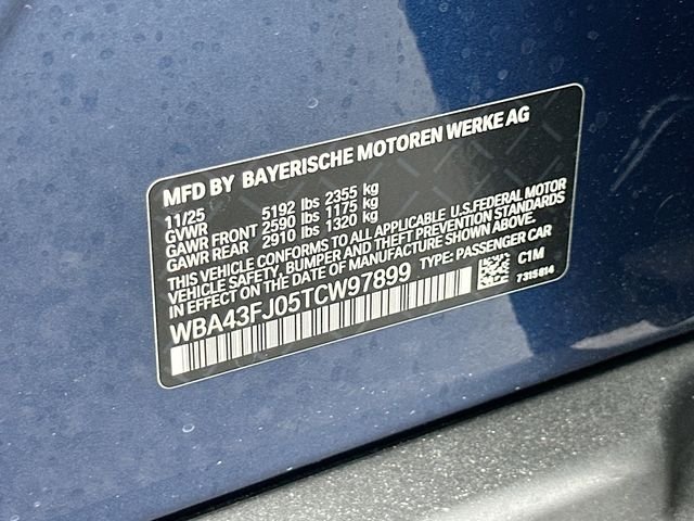 New 2026 Blue BMW 530i image 27