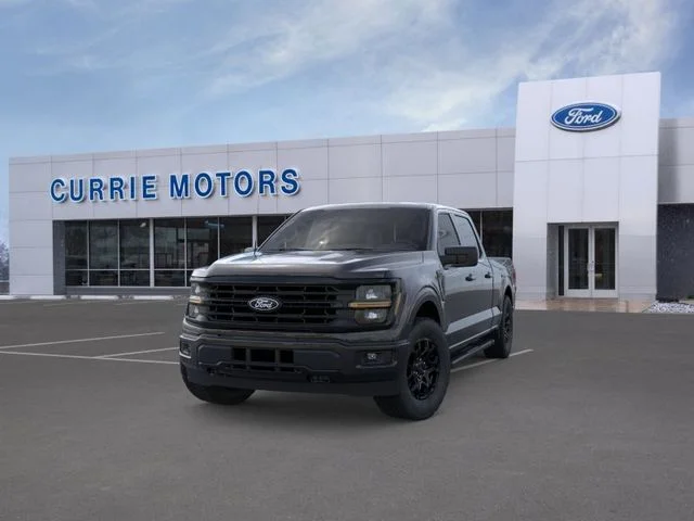 New 2026 Agate Black Metallic Ford XLT image 2