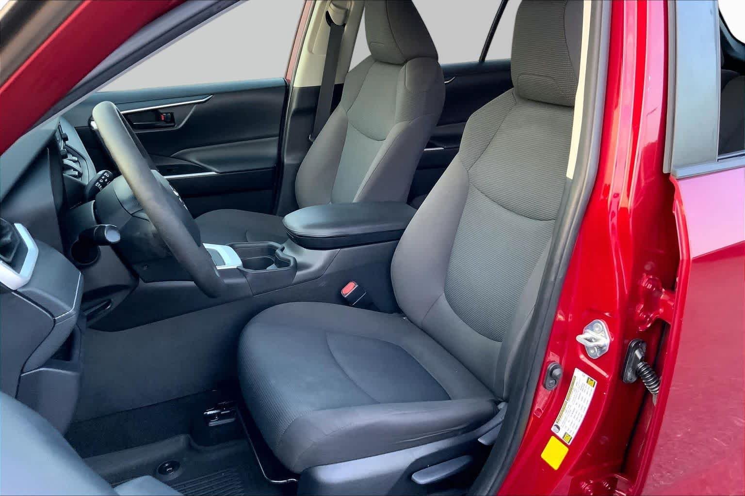 Used 2021 Ruby Flare Pearl Toyota LE image 7