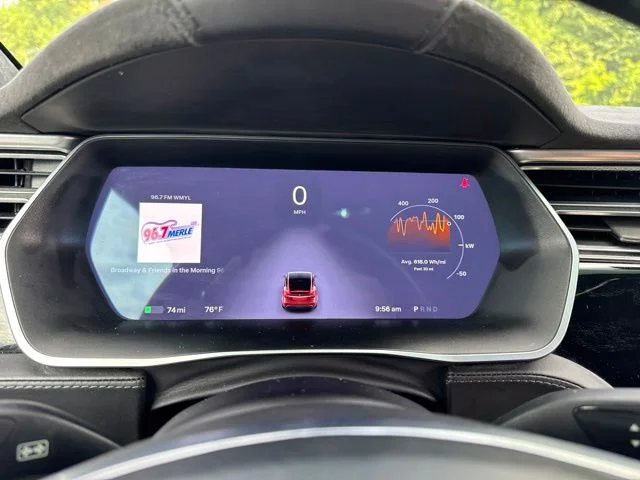 Used 2016 Red Tesla 90D image 25