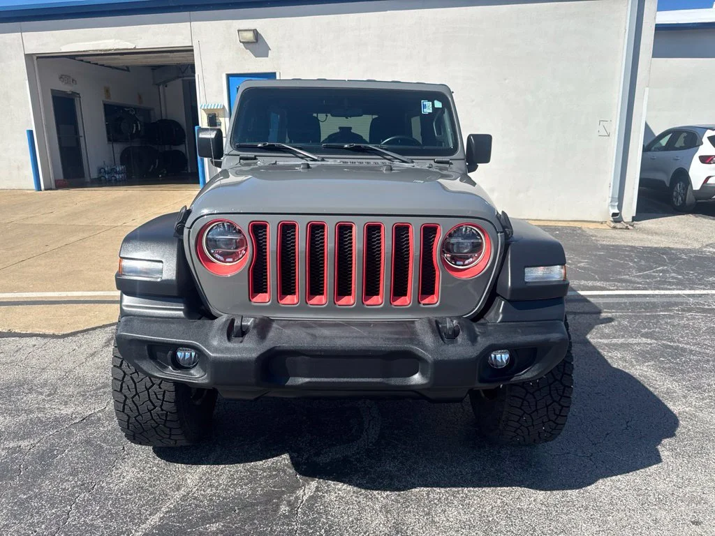 Certified Used 2020 Sting Gray Clearcoat Jeep Unlimited Sport S image 9