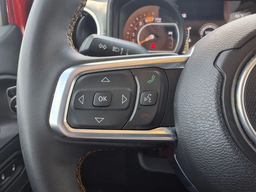 Used 2025 Red Jeep Sahara image 24