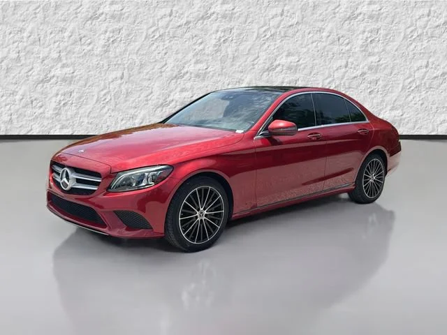 Used 2019 Red Mercedes-Benz C 300 image 7