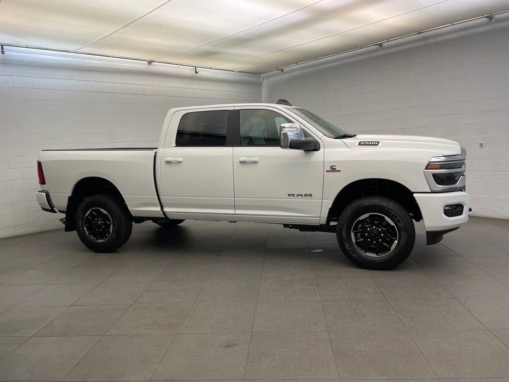 New 2026 Bright White Clear-Coat Exterior Paint RAM Laramie image 2