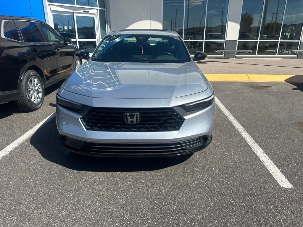 Certified Used 2024 Solar Silver Metallic Honda Sport-L image 2