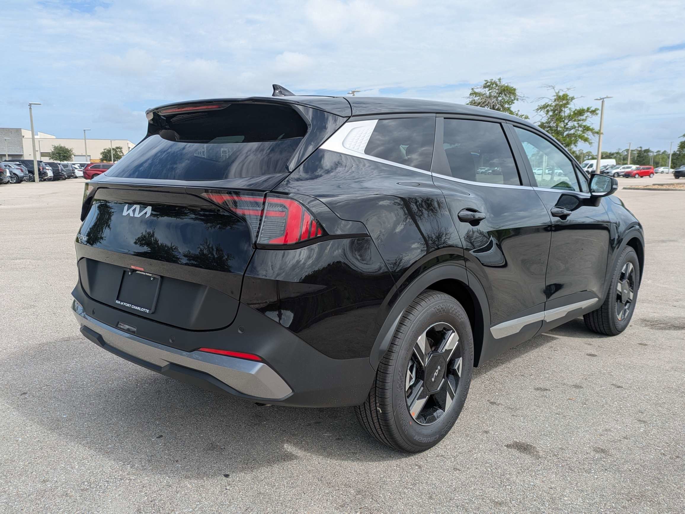 New 2026 Ebony Black Kia LX image 5