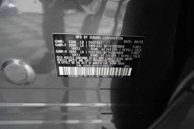 New 2026 MAGNETITE GRAY METALLIC Subaru Limited Hybrid image 12