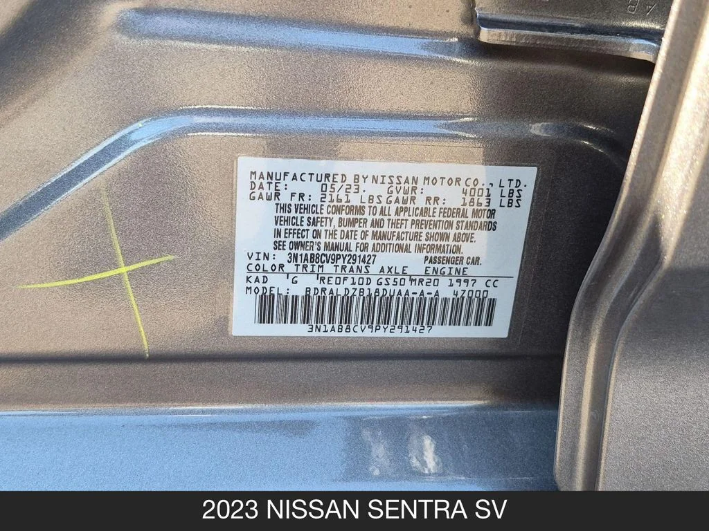 Used 2023 Gray Nissan SV image 24