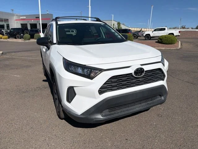 Used 2021 White Toyota LE image 1