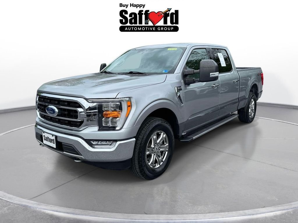 Used 2021 Silver Ford XLT image 1