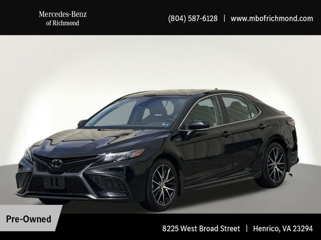 Used 2023 Black Toyota SE image 1