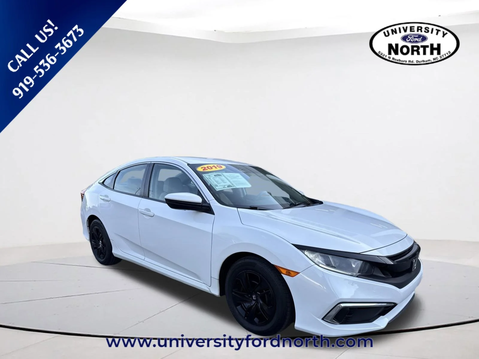 Used 2019 Platinum White Pearl Honda LX image 1