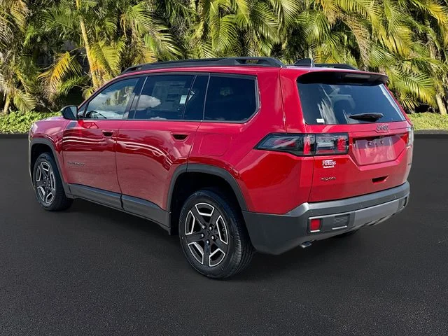 New 2026 Red Hot Pearl-Coat Exterior Paint Jeep Limited image 3