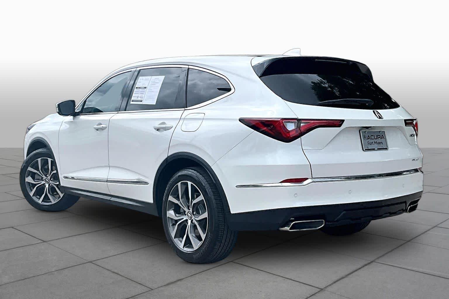 Used 2024 Platinum White Pearl Acura w/Technology Package image 12