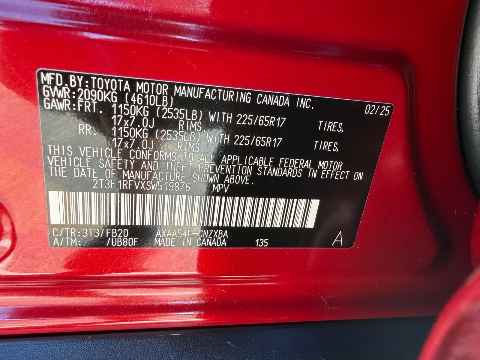 2025 Toyota RAV4 LE - Photo 43