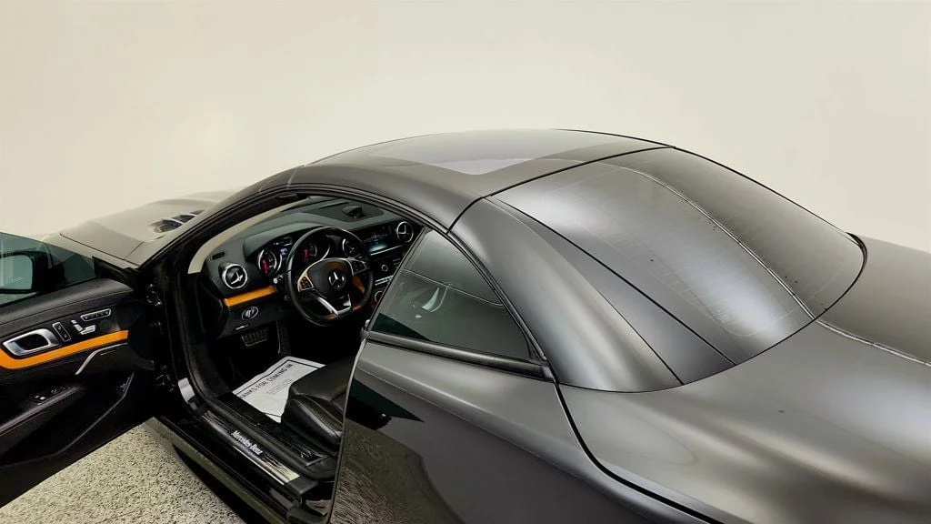 Used 2017 Black Mercedes-Benz SL 550 Roadster w/ Driver Assistance Pkg & MAGIC SKY CONTROL image 13