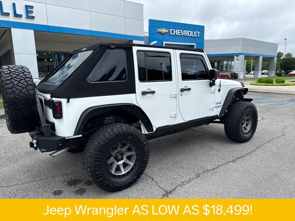 Used 2016 White Jeep Unlimited Sport image 24