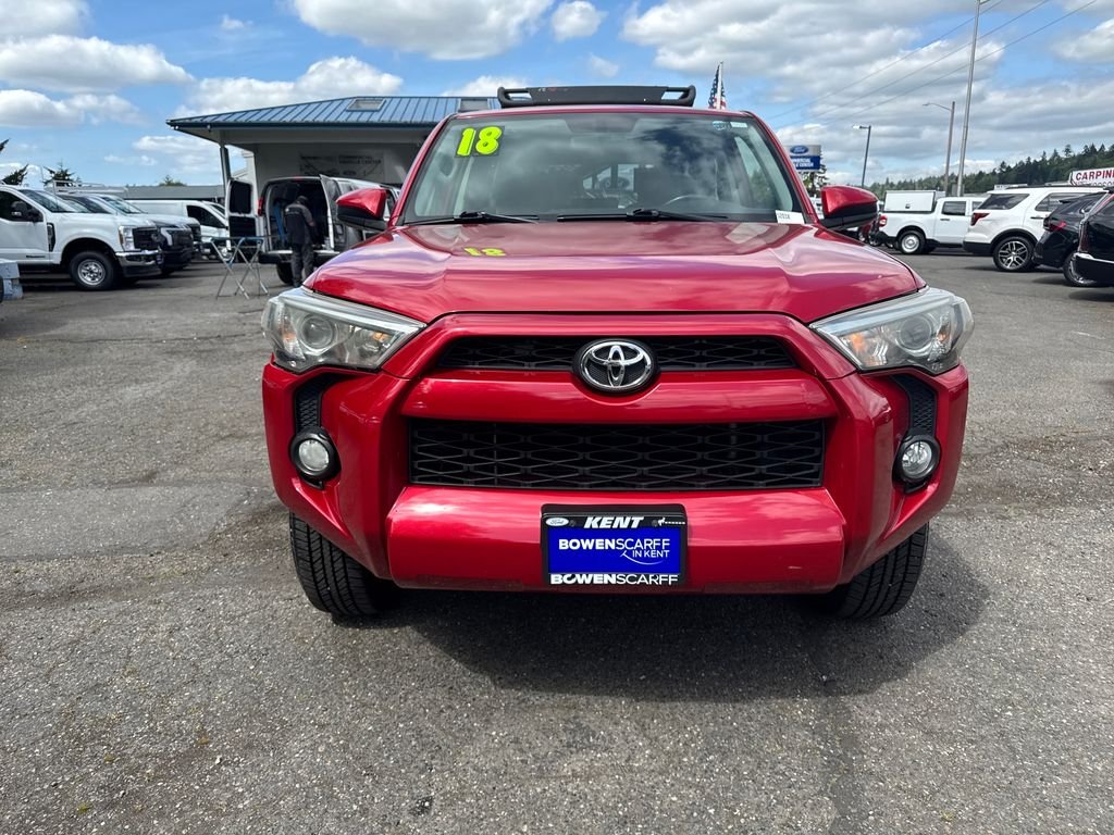Certified Used 2018 Barcelona Red Metallic Toyota SR5 image 10