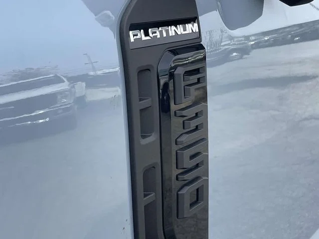 New 2026 Glacier Gray Metallic Tri-Coat Ford F-350® Platinum® image 22