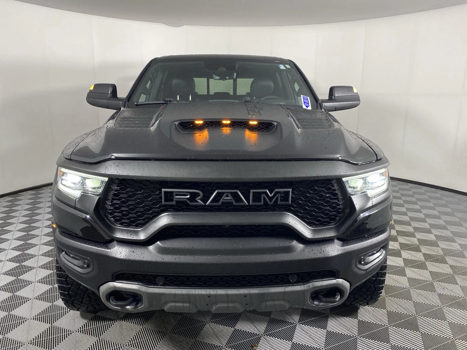 Used 2023 Diamond Black Crystal Pearlcoat Ram TRX image 8