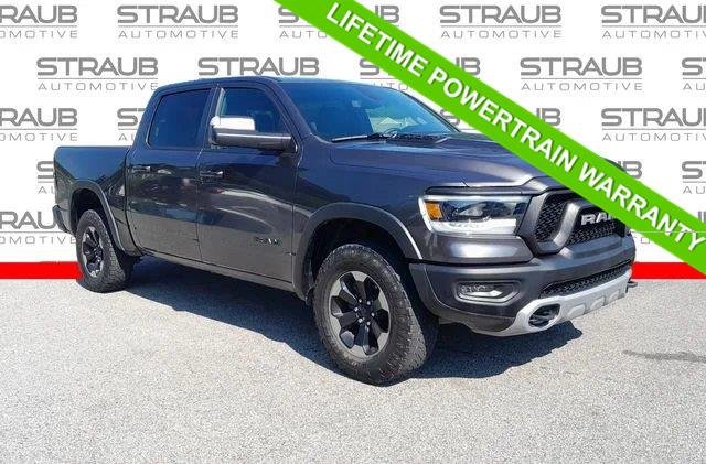 Used 2020 Granite Crystal Metallic Clearcoat Ram Rebel image 1