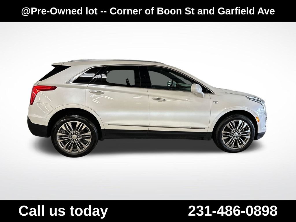Used 2017 White Cadillac Premium Luxury image 6
