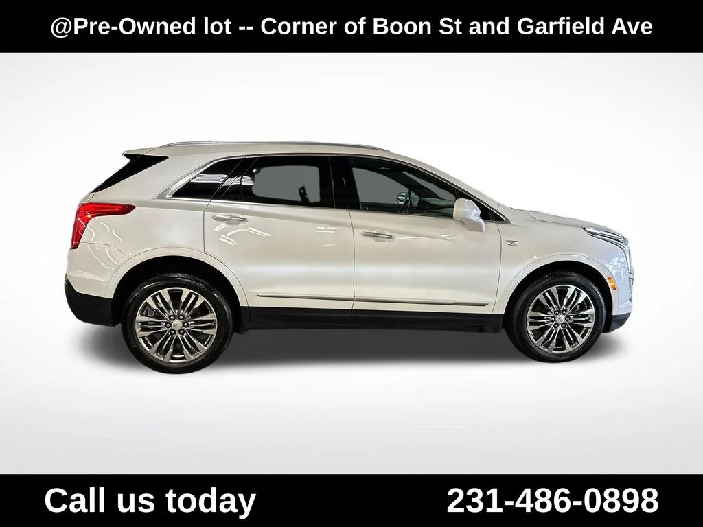 Used 2017 White Cadillac Premium Luxury image 6