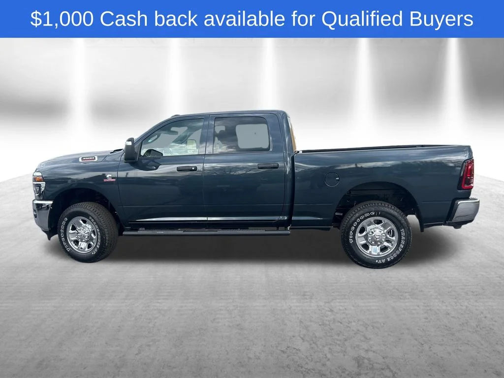 New 2026 Forged Blue Metallic Exterior Paint RAM Tradesman image 2