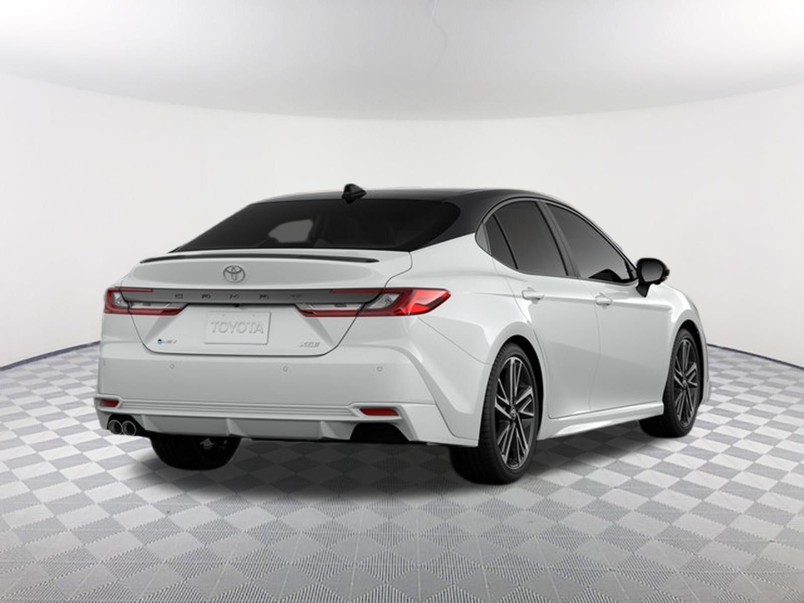 New 2026 Wind Chill Pearl with Midnight Black Metallic roof Toyota XSE image 9