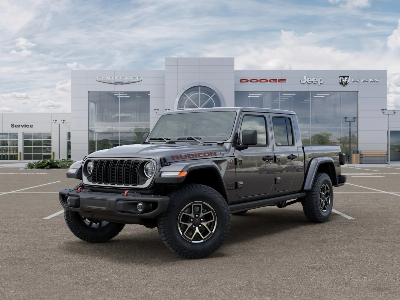 New 2026 Granite Crystal Metallic Clear-Coat Exterior Paint Jeep Rubicon image 28