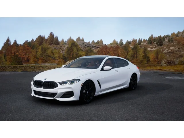 Mineral White Metallic 2026 BMW 8 Series 840i Gran Coupe RWD Coupe Rear-Wheel Drive