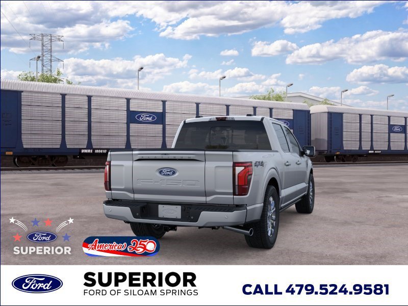 New 2026 Iconic Silver Metallic Ford Platinum image 8