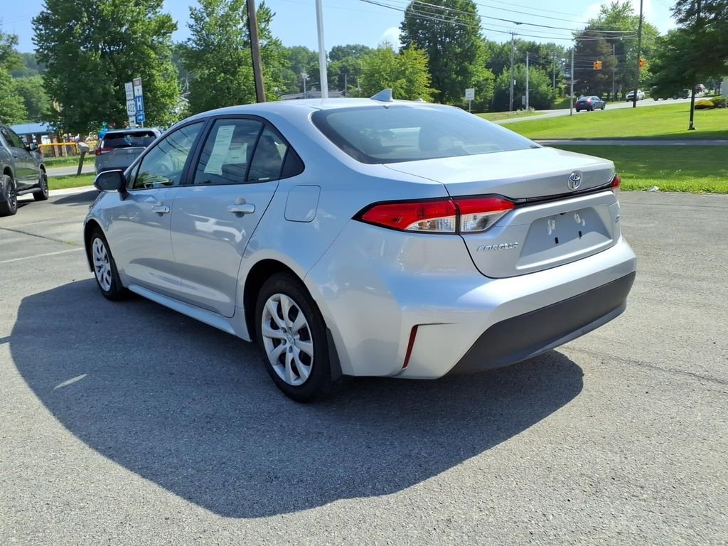 Used 2023 Classic Silver Metallic Toyota LE image 7