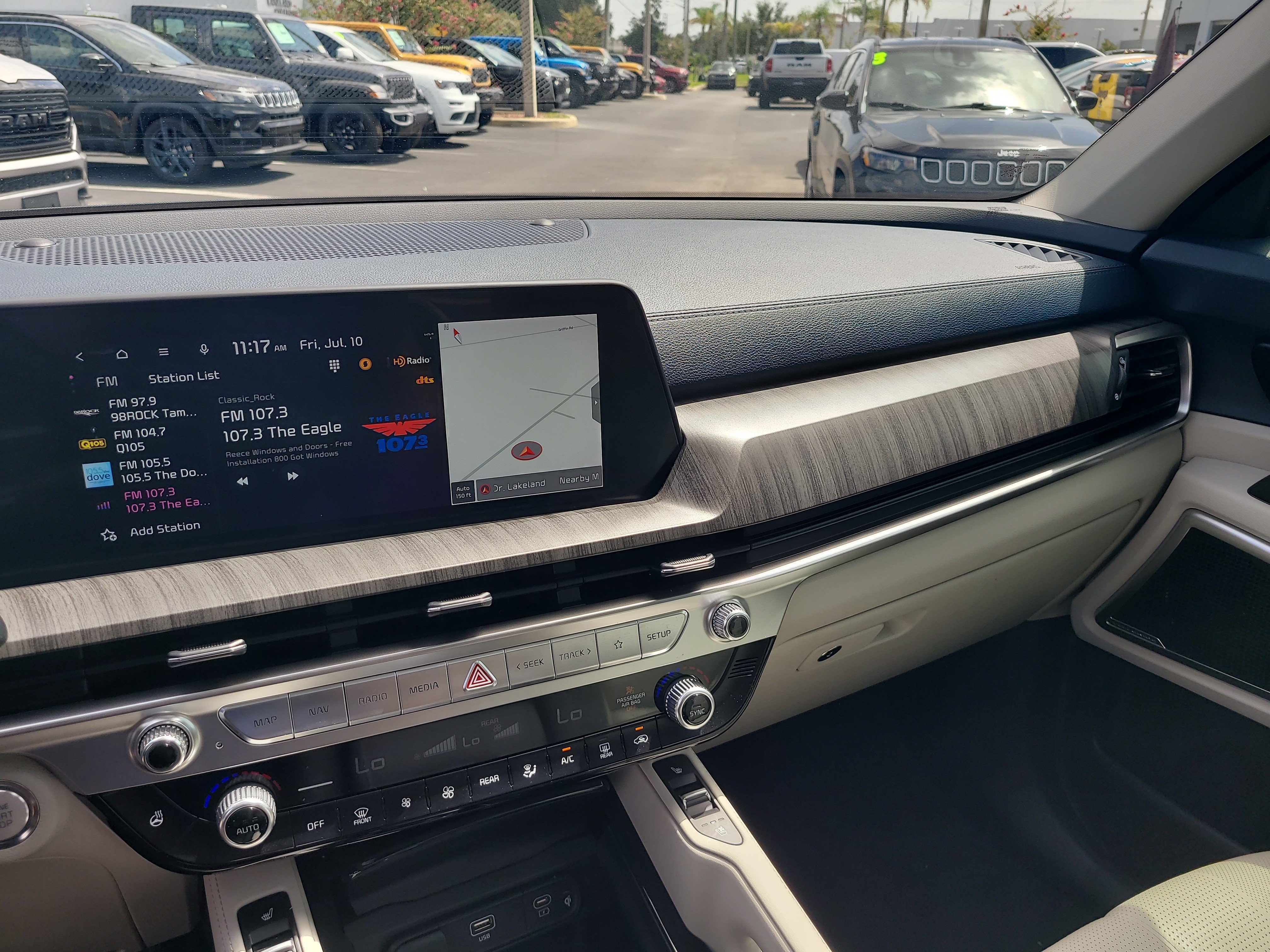 Used 2023 Midnight Lake Blue Kia EX image 22