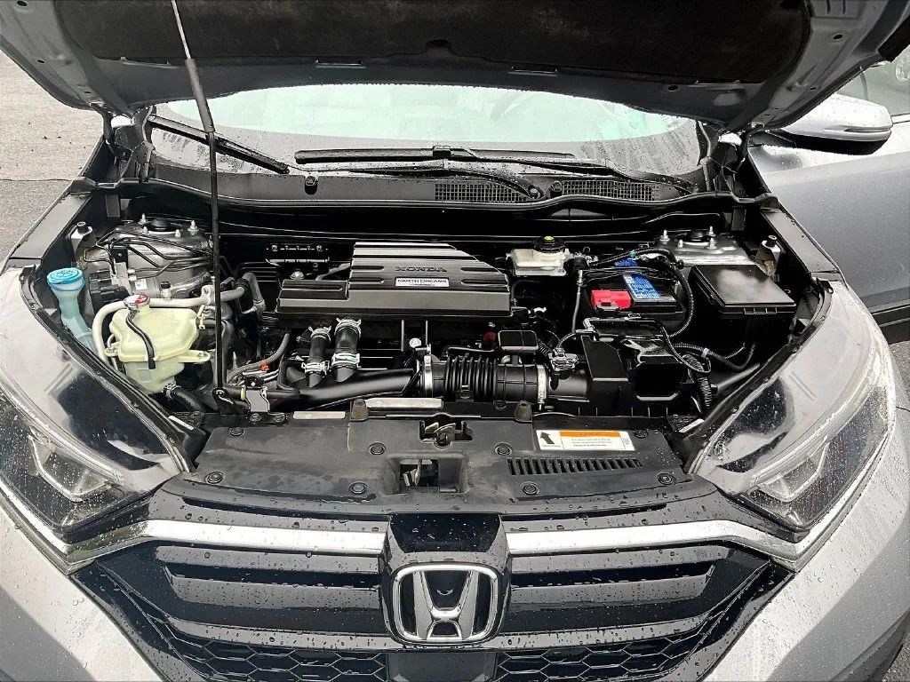 Used 2021 Lunar Silver Metallic Honda EX image 31