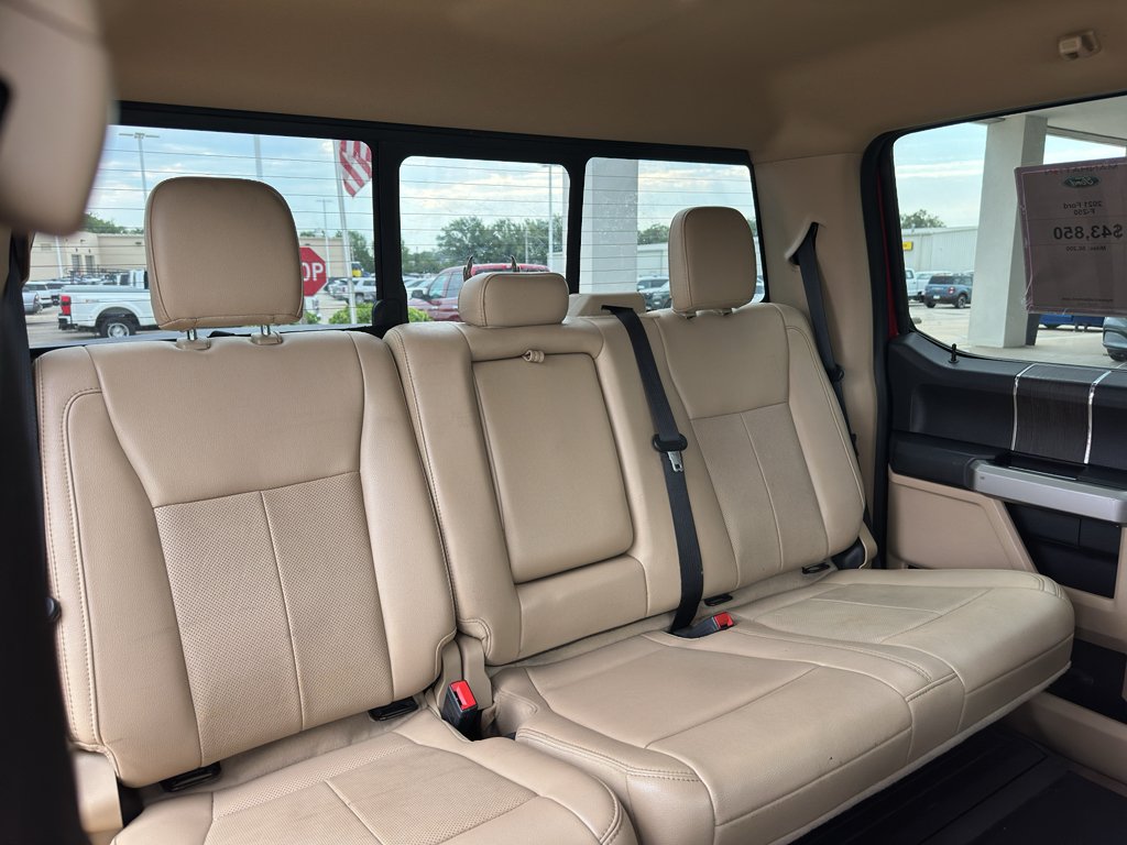Used 2021 Rapid Red Metallic Tinted Clearcoat Ford LARIAT image 36