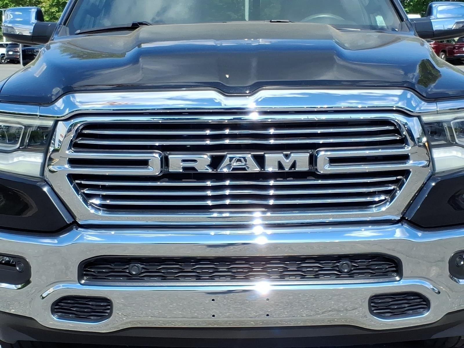 Certified Used 2024 Diamond Black Crystal Pearlcoat Ram Laramie image 14