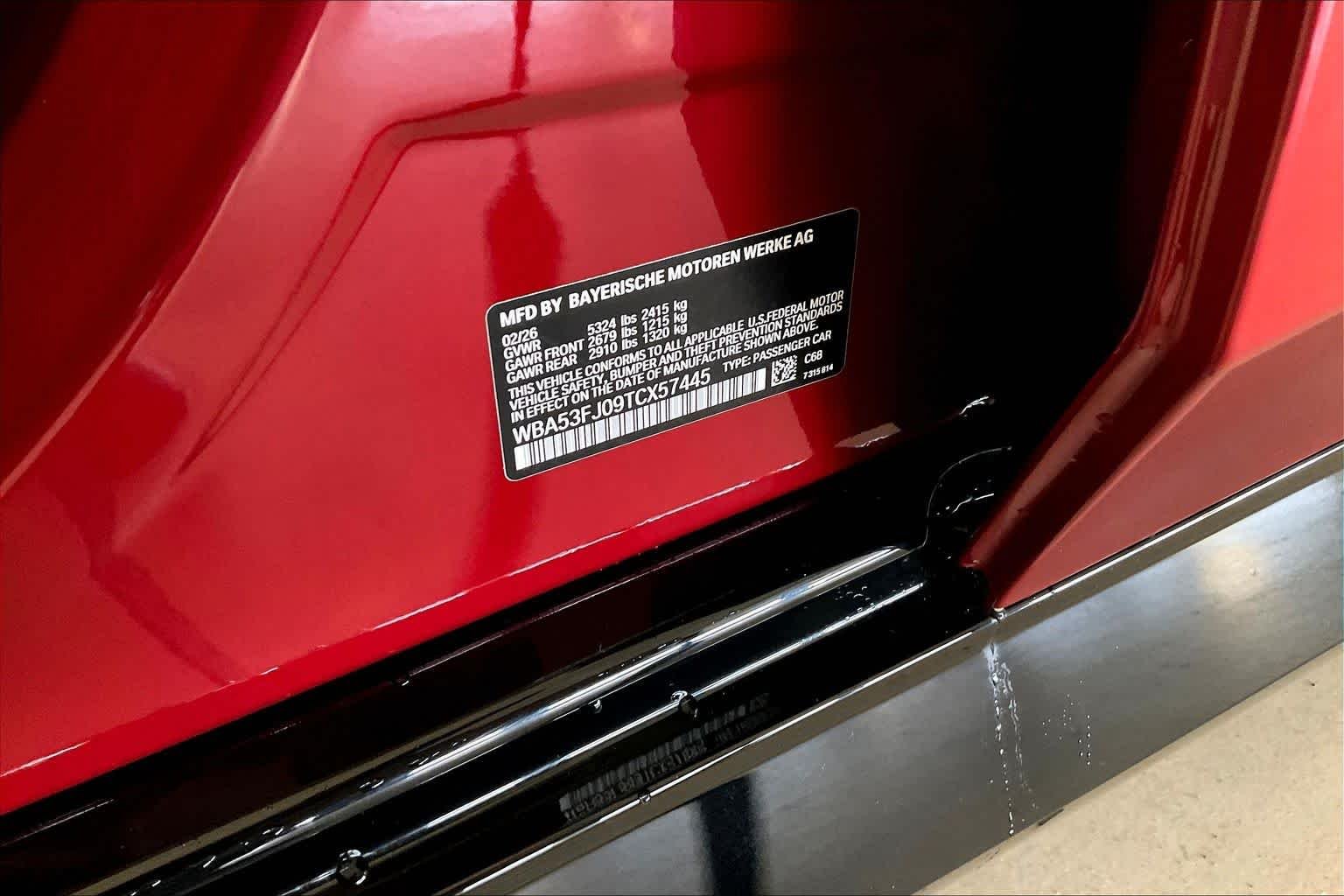 New 2026 Vegas Red Metallic BMW 530i xDrive image 18