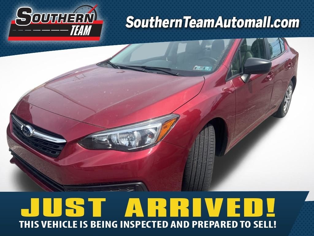 Used 2020 Red Subaru Base image 1