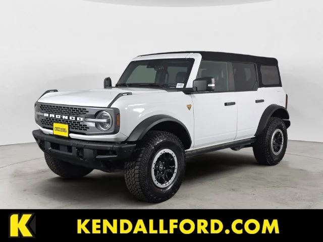 Certified Used 2024 Oxford White Ford Badlands image 1