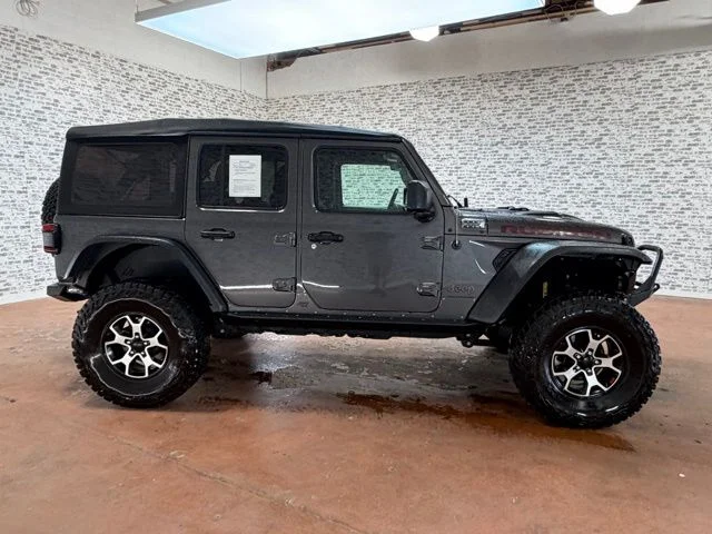 Used 2021 Granite Crystal Metallic Clearcoat Jeep Unlimited Rubicon image 6